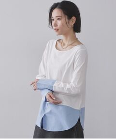 OPAQUE.CLIP / オペーク ドット クリップ カットソー | シャツドッキングカットソー【洗濯機OK】