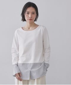 OPAQUE.CLIP / オペーク ドット クリップ カットソー | シャツドッキングカットソー【洗濯機OK】