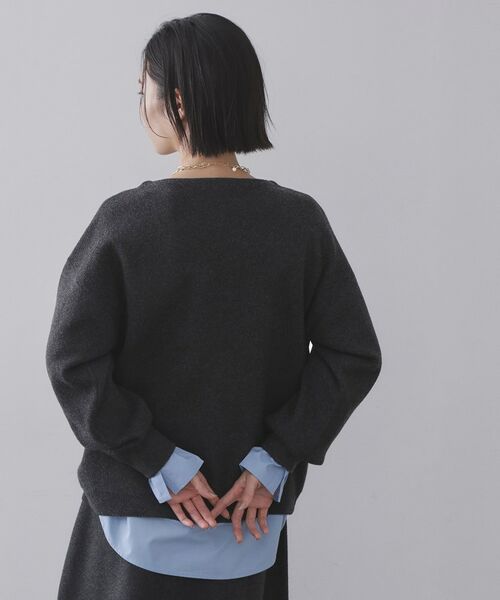 OPAQUE.CLIP / オペーク ドット クリップ カットソー | シャツドッキングカットソー【洗濯機OK】 | 詳細11