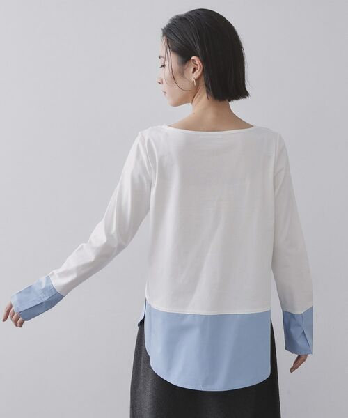 OPAQUE.CLIP / オペーク ドット クリップ カットソー | シャツドッキングカットソー【洗濯機OK】 | 詳細15