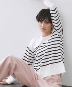 OPAQUE.CLIP / オペーク ドット クリップ ニット・セーター | 金ボタン使いリラクシーニット【洗濯機OK】