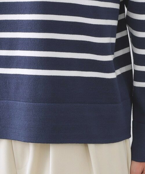 OPAQUE.CLIP / オペーク ドット クリップ ニット・セーター | 金ボタン使いリラクシーニット【洗濯機OK】 | 詳細26