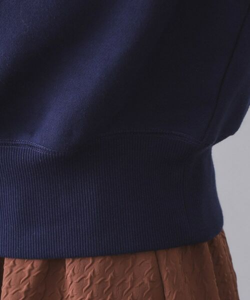OPAQUE.CLIP / オペーク ドット クリップ スウェット | ハーフZIPロゴ刺繍裏毛【洗濯機OK】 | 詳細18