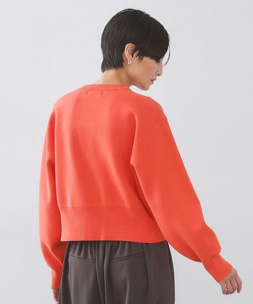 OPAQUE.CLIP / オペーク ドット クリップ カーディガン・ボレロ | フラップポケット金ボタンニットカーディガン【洗濯機OK】 | 詳細20