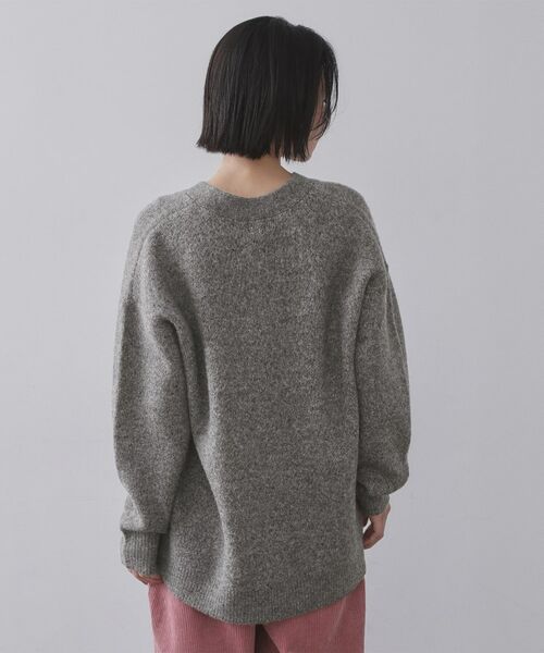 OPAQUE.CLIP / オペーク ドット クリップ カーディガン・ボレロ | Vネックニットカーディガン／セットアップ対応可【洗濯機OK】 | 詳細11