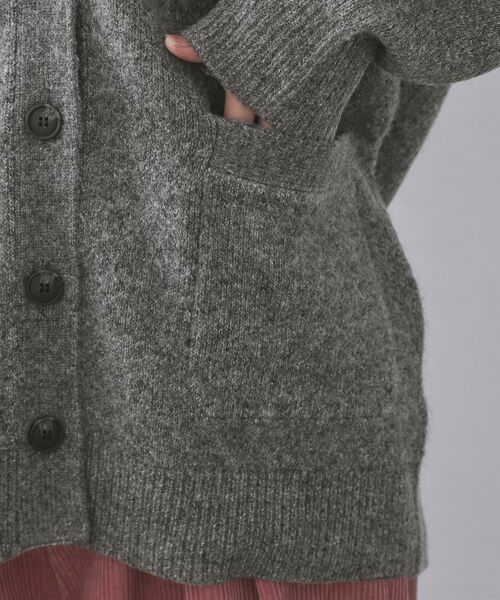 OPAQUE.CLIP / オペーク ドット クリップ カーディガン・ボレロ | Vネックニットカーディガン／セットアップ対応可【洗濯機OK】 | 詳細15