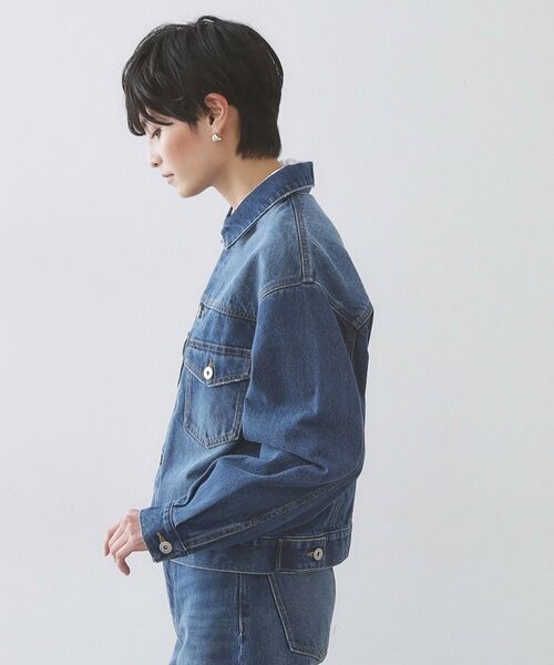 OPAQUE.CLIP / オペーク ドット クリップ Gジャン・デニムジャケット | デニムジャケット【洗濯機OK】 | 詳細10