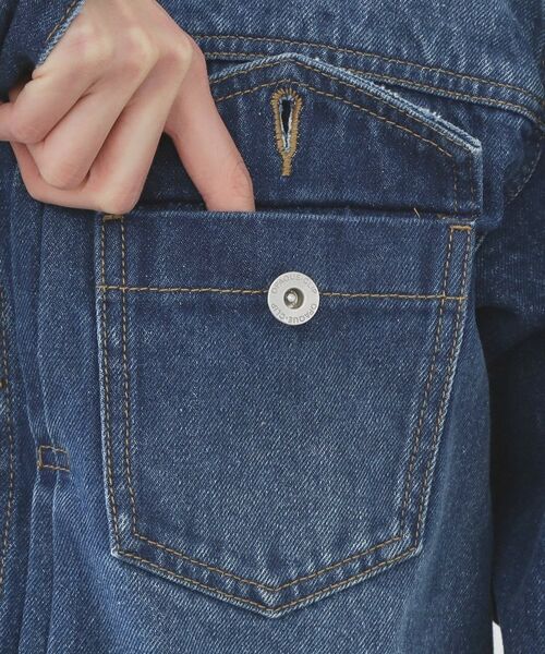 OPAQUE.CLIP / オペーク ドット クリップ Gジャン・デニムジャケット | デニムジャケット【洗濯機OK】 | 詳細13