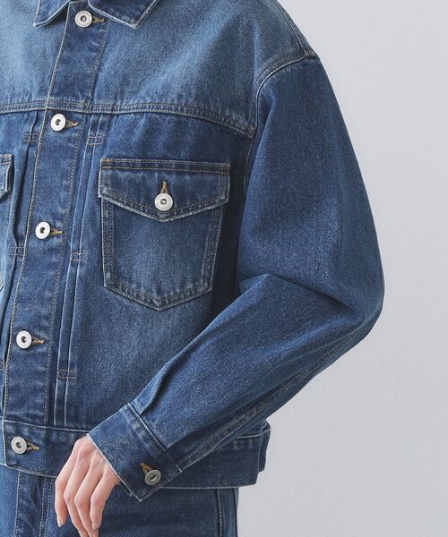 OPAQUE.CLIP / オペーク ドット クリップ Gジャン・デニムジャケット | デニムジャケット【洗濯機OK】 | 詳細14