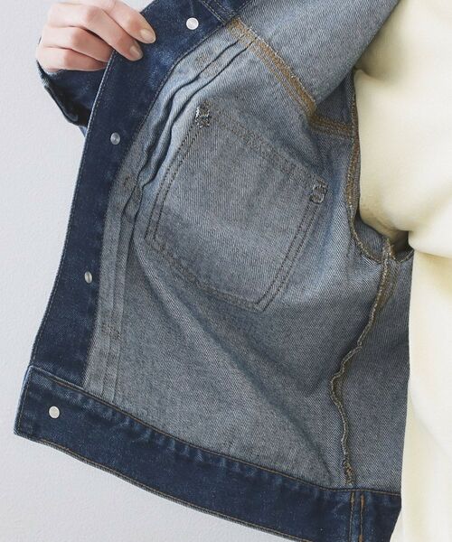 OPAQUE.CLIP / オペーク ドット クリップ Gジャン・デニムジャケット | デニムジャケット【洗濯機OK】 | 詳細17