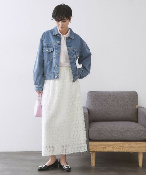 OPAQUE.CLIP / オペーク ドット クリップ Gジャン・デニムジャケット | デニムジャケット【洗濯機OK】 | 詳細2