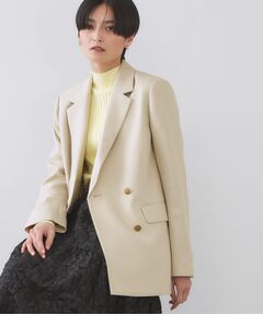 OPAQUE.CLIP / オペーク ドット クリップ テーラードジャケット | 金ボタンダブルブレストテーラードジャケット／セットアップ対応【洗える】