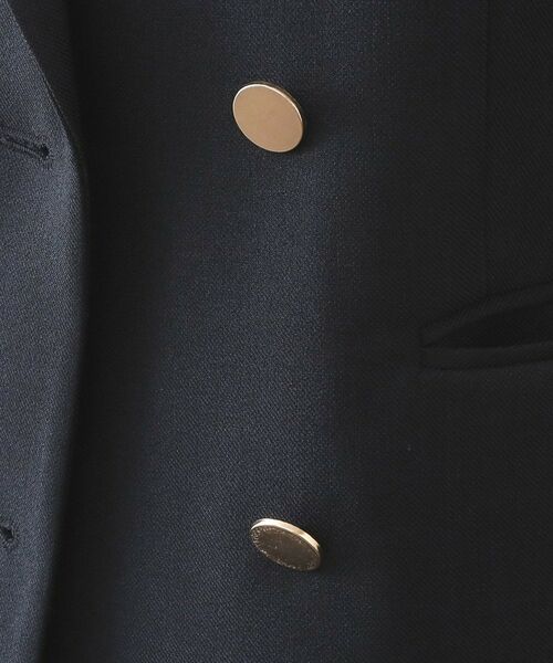 OPAQUE.CLIP / オペーク ドット クリップ ベスト | 金ボタンダブルブレストテーラードジレ/セットアップ対応【洗える】 | 詳細8