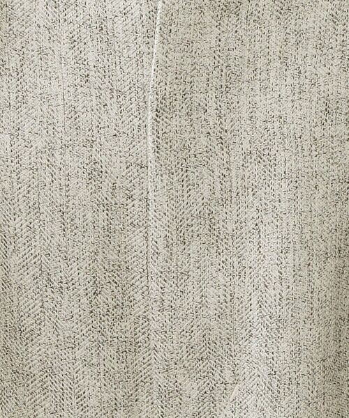 OPAQUE.CLIP / オペーク ドット クリップ パンツ | ヘリンボーンタックワイドパンツ【洗濯機OK】 | 詳細4