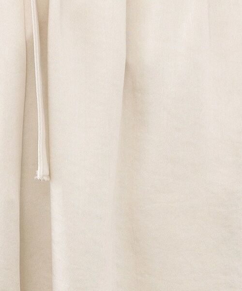 OPAQUE.CLIP / オペーク ドット クリップ パンツ | サテンイージーワイドパンツ【洗濯機OK】 | 詳細4