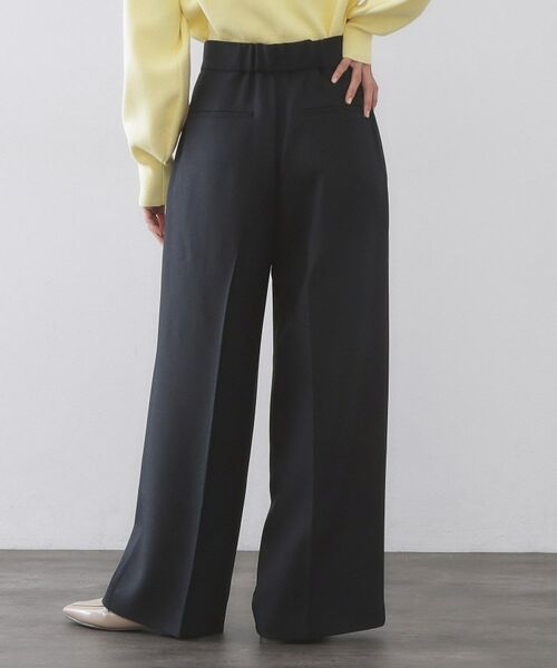 OPAQUE.CLIP / オペーク ドット クリップ パンツ | 金ボタンデザインワイドパンツ／セットアップ対応【洗濯機OK】 | 詳細11