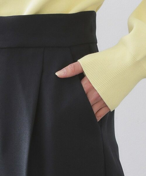 OPAQUE.CLIP / オペーク ドット クリップ パンツ | 金ボタンデザインワイドパンツ／セットアップ対応【洗濯機OK】 | 詳細13