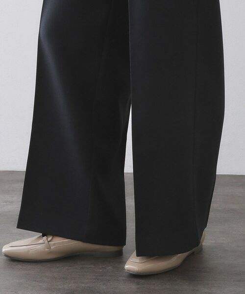 OPAQUE.CLIP / オペーク ドット クリップ パンツ | 金ボタンデザインワイドパンツ／セットアップ対応【洗濯機OK】 | 詳細15