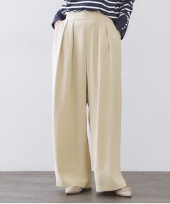 OPAQUE.CLIP / オペーク ドット クリップ パンツ | タックイージーワイドパンツ【洗濯機OK】