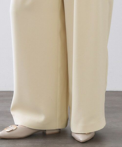 OPAQUE.CLIP / オペーク ドット クリップ パンツ | タックイージーワイドパンツ【洗濯機OK】 | 詳細15