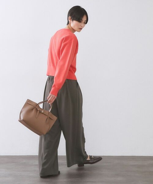 OPAQUE.CLIP / オペーク ドット クリップ パンツ | タックイージーワイドパンツ【洗濯機OK】 | 詳細3