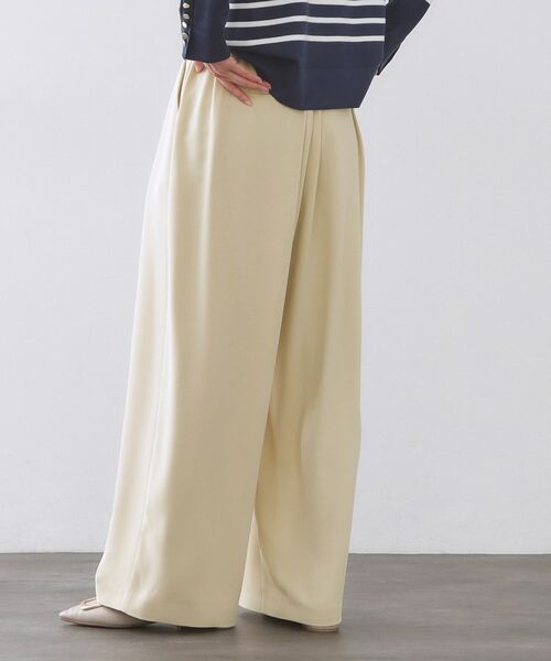 OPAQUE.CLIP / オペーク ドット クリップ パンツ | タックイージーワイドパンツ【洗濯機OK】 | 詳細5