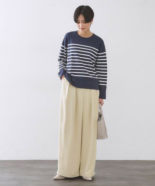 OPAQUE.CLIP / オペーク ドット クリップ パンツ | タックイージーワイドパンツ【洗濯機OK】 | 詳細6