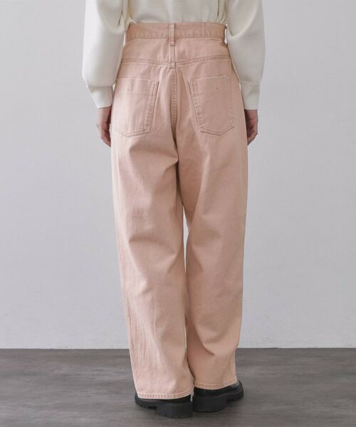 OPAQUE.CLIP / オペーク ドット クリップ デニムパンツ | カーブシルエットカラーデニム【洗濯機OK】 | 詳細11