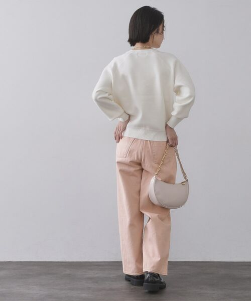 OPAQUE.CLIP / オペーク ドット クリップ デニムパンツ | カーブシルエットカラーデニム【洗濯機OK】 | 詳細27