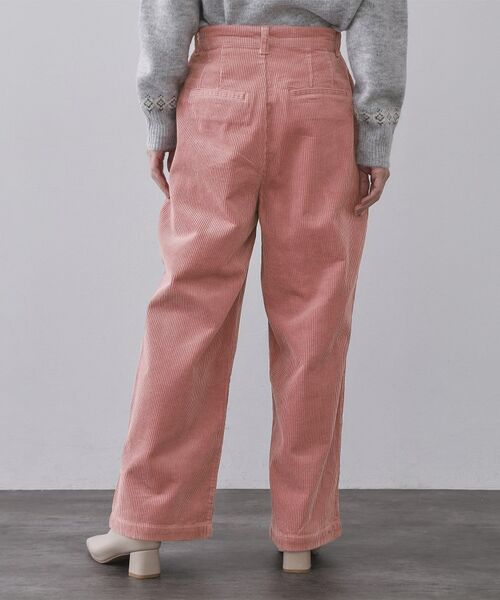 OPAQUE.CLIP / オペーク ドット クリップ パンツ | コーデュロイタックワイドパンツ【洗濯機OK】 | 詳細11