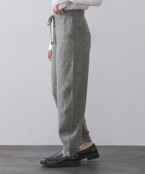 OPAQUE.CLIP / オペーク ドット クリップ パンツ | ニットパンツ/セットアップ対応可【洗濯機OK】 | 詳細10