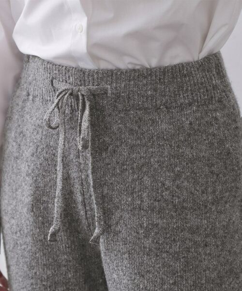 OPAQUE.CLIP / オペーク ドット クリップ パンツ | ニットパンツ/セットアップ対応可【洗濯機OK】 | 詳細12