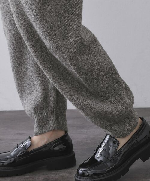 OPAQUE.CLIP / オペーク ドット クリップ パンツ | ニットパンツ/セットアップ対応可【洗濯機OK】 | 詳細13