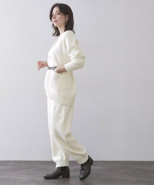 OPAQUE.CLIP / オペーク ドット クリップ パンツ | ニットパンツ/セットアップ対応可【洗濯機OK】 | 詳細3