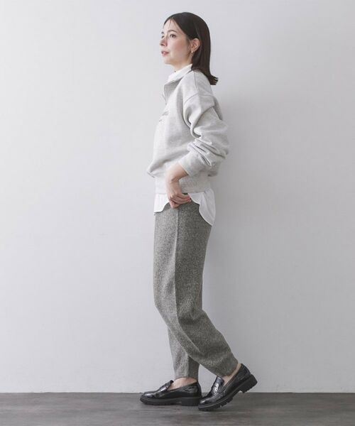 OPAQUE.CLIP / オペーク ドット クリップ パンツ | ニットパンツ/セットアップ対応可【洗濯機OK】 | 詳細7