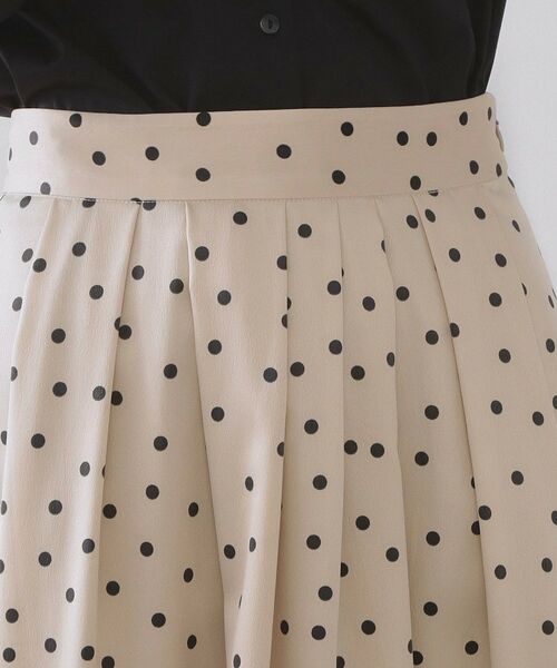 OPAQUE.CLIP / オペーク ドット クリップ ロング・マキシ丈スカート | カラードットフレアスカート【洗濯機OK】 | 詳細12