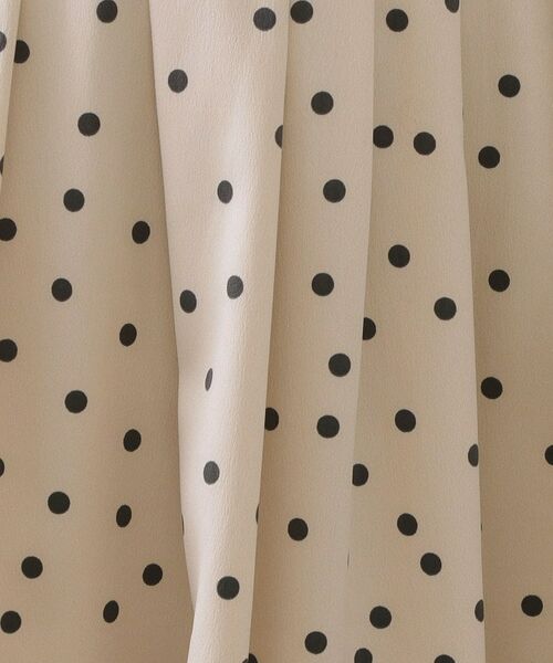 OPAQUE.CLIP / オペーク ドット クリップ ロング・マキシ丈スカート | カラードットフレアスカート【洗濯機OK】 | 詳細4