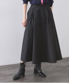 OPAQUE.CLIP / オペーク ドット クリップ ロング・マキシ丈スカート | ポケットデザインフレアスカート【洗濯機OK】