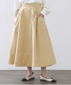 OPAQUE.CLIP / オペーク ドット クリップ ロング・マキシ丈スカート | ポケットデザインフレアスカート【洗濯機OK】