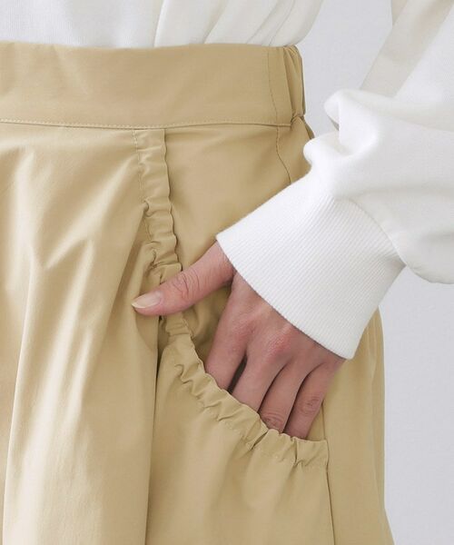 OPAQUE.CLIP / オペーク ドット クリップ ロング・マキシ丈スカート | ポケットデザインフレアスカート【洗濯機OK】 | 詳細13