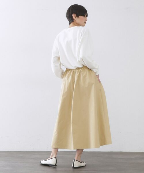 OPAQUE.CLIP / オペーク ドット クリップ ロング・マキシ丈スカート | ポケットデザインフレアスカート【洗濯機OK】 | 詳細7