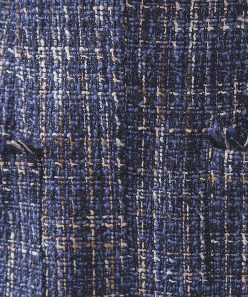 OPAQUE.CLIP / オペーク ドット クリップ ロング・マキシ丈スカート | ファンシーツイードナロースカート【洗濯機OK】 | 詳細4