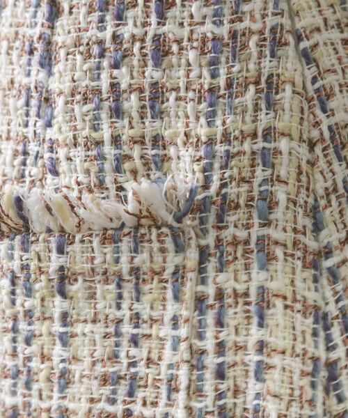 OPAQUE.CLIP / オペーク ドット クリップ ロング・マキシ丈スカート | ファンシーツイードナロースカート【洗濯機OK】 | 詳細8