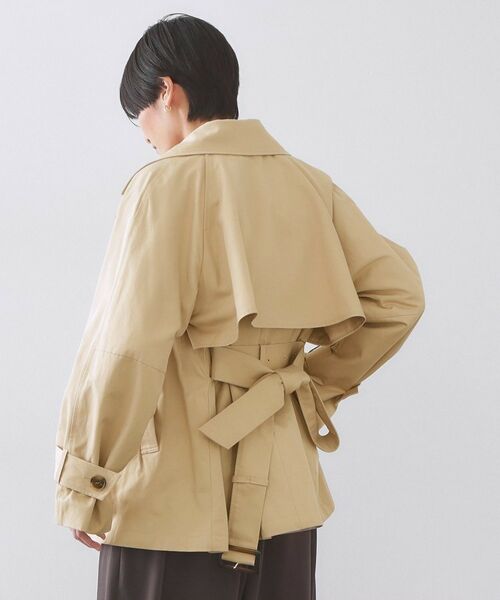 OPAQUE.CLIP / オペーク ドット クリップ トレンチコート | ミドルトレンチコート【洗濯機OK】 | 詳細1