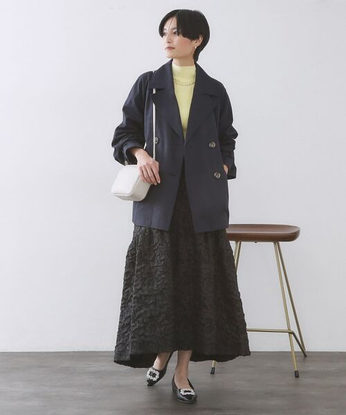 OPAQUE.CLIP / オペーク ドット クリップ トレンチコート | ミドルトレンチコート【洗濯機OK】 | 詳細10