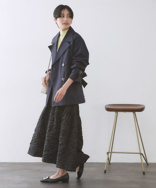OPAQUE.CLIP / オペーク ドット クリップ トレンチコート | ミドルトレンチコート【洗濯機OK】 | 詳細11