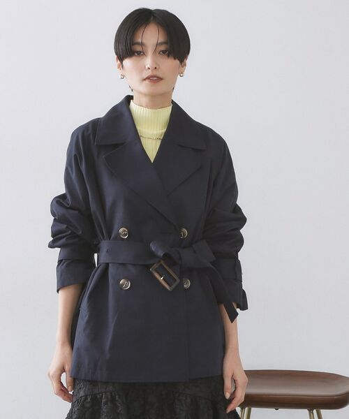 OPAQUE.CLIP / オペーク ドット クリップ トレンチコート | ミドルトレンチコート【洗濯機OK】 | 詳細13