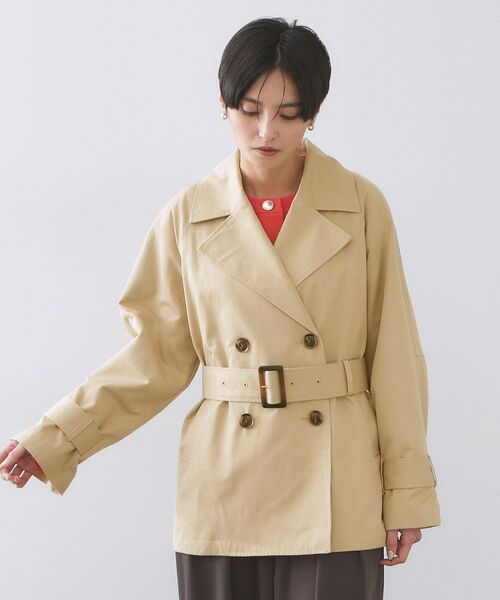 OPAQUE.CLIP / オペーク ドット クリップ トレンチコート | ミドルトレンチコート【洗濯機OK】 | 詳細18