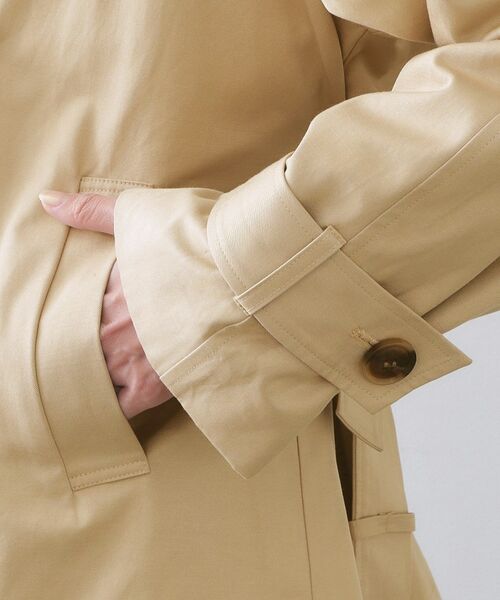 OPAQUE.CLIP / オペーク ドット クリップ トレンチコート | ミドルトレンチコート【洗濯機OK】 | 詳細23