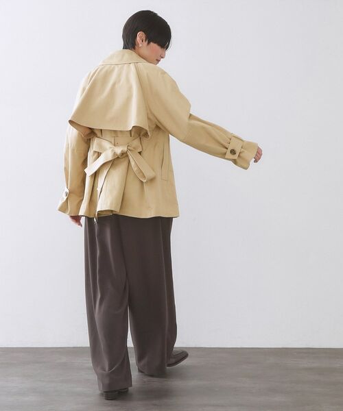 OPAQUE.CLIP / オペーク ドット クリップ トレンチコート | ミドルトレンチコート【洗濯機OK】 | 詳細4